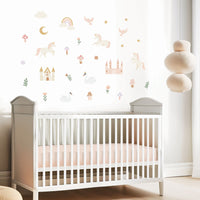 Wonderland Baby Collection Peel and Stick Wall Decals - UNICORN