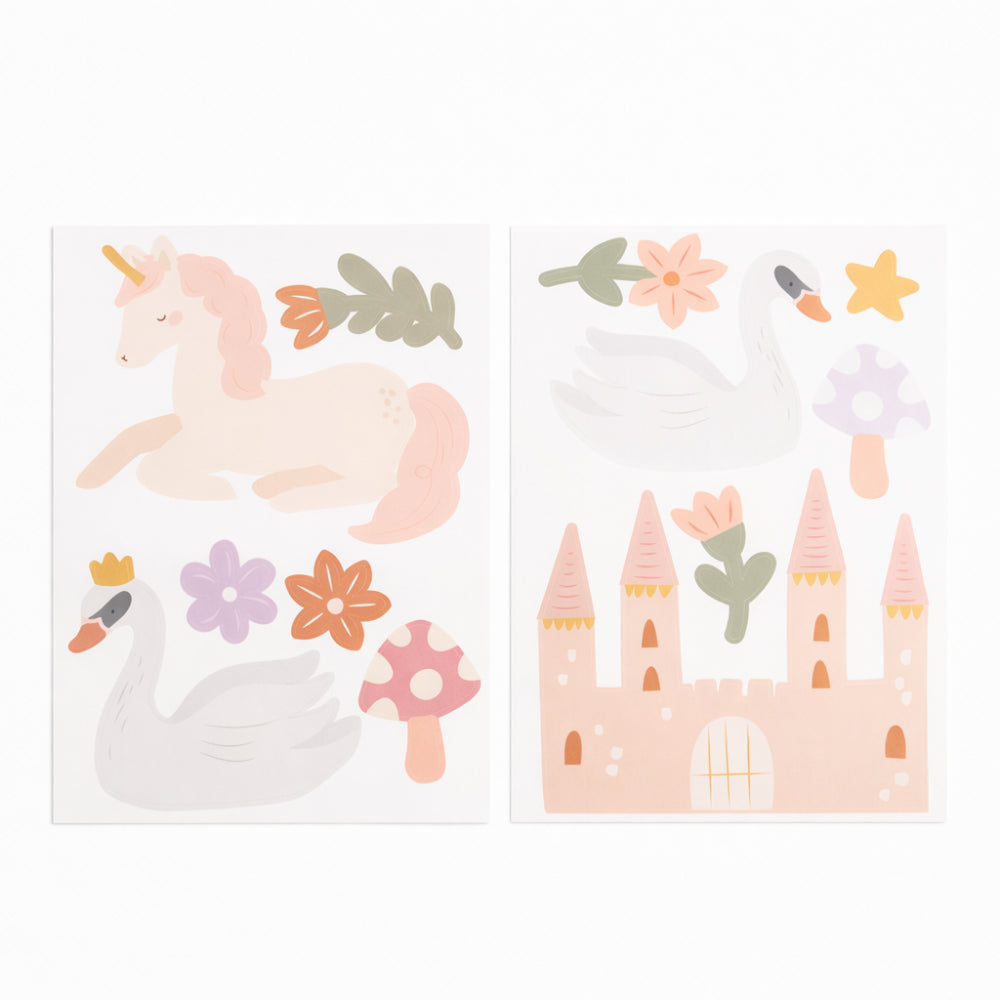 Wonderland Baby Collection Peel and Stick Wall Decals - UNICORN