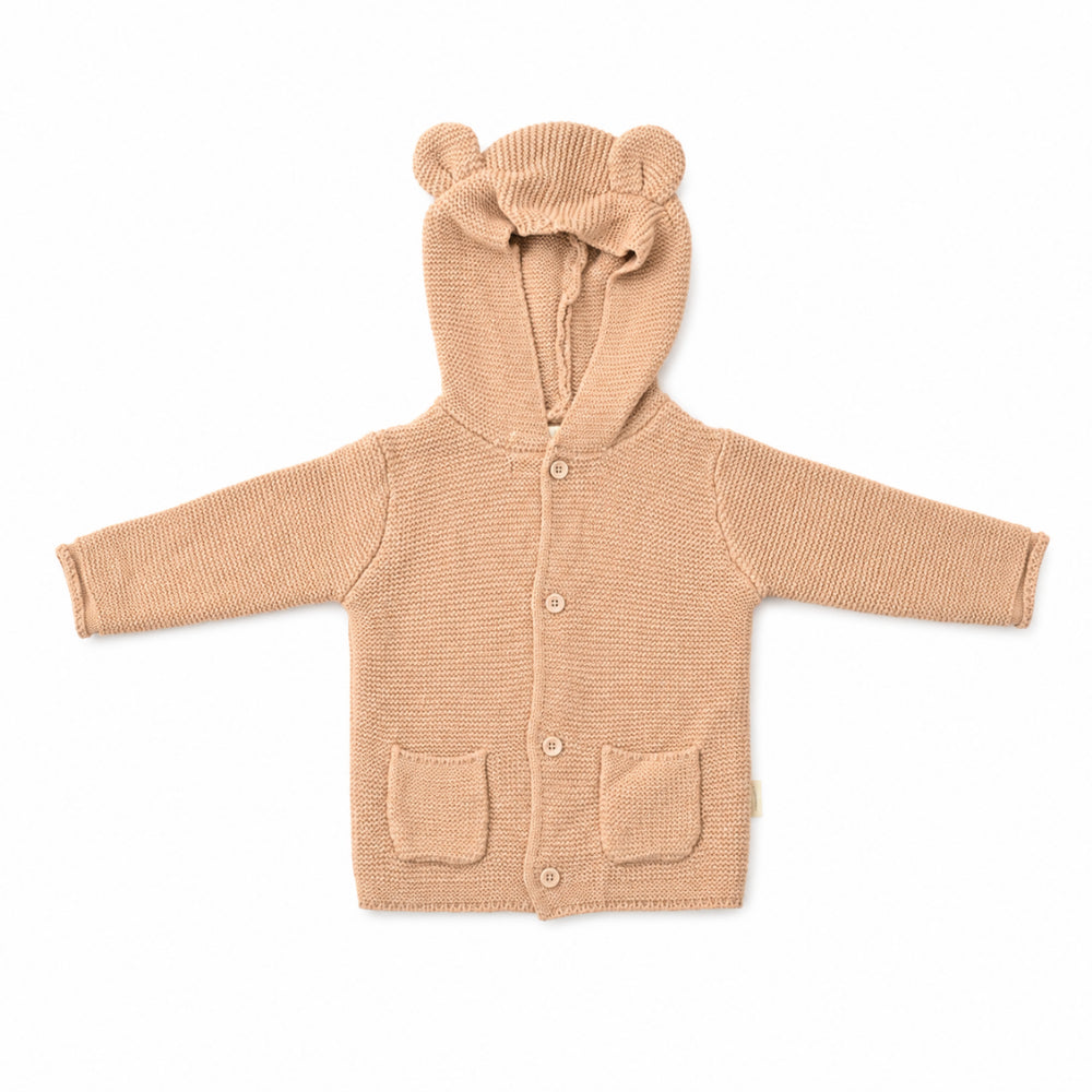 Story Time Collection Baby Knitted Cardigan - NEUTRAL