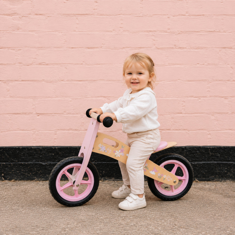 Made To Treasure Kids Balance Bike - PINK