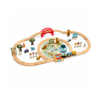 Made To Treasure Kids Wooden Toy - DINO TRAIN SET