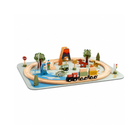 Made To Treasure Kids Wooden Toy - DINO TRAIN SET