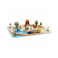 Made To Treasure Kids Wooden Toy - ZOO TRAIN SET