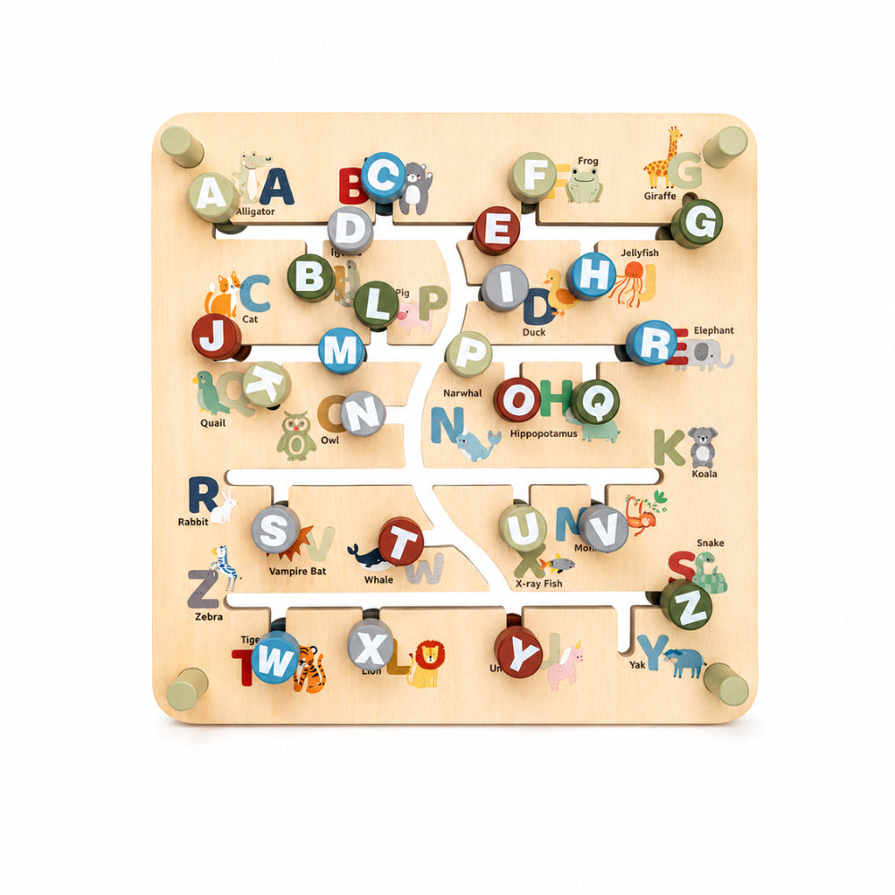 Made To Treasure Kids Wooden Toy - ACTIVITY BOARD MAZE