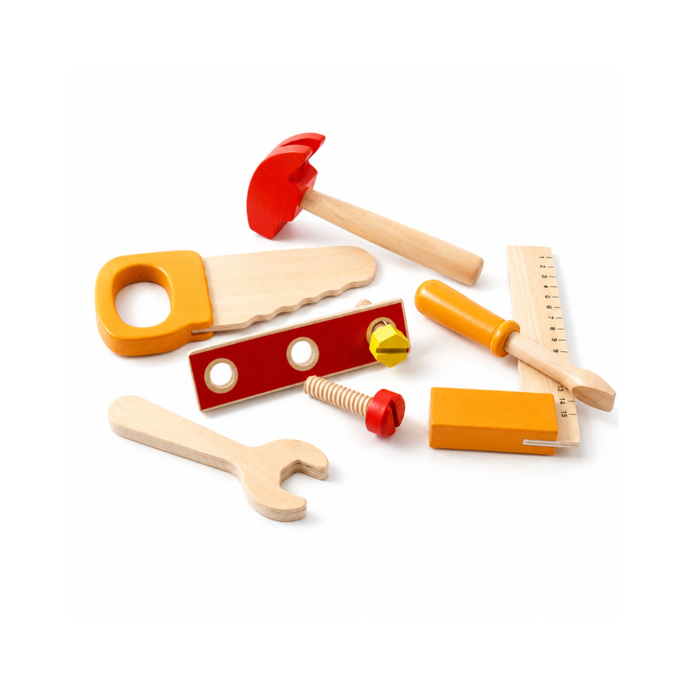 Made To Treasure Kids Wooden Role Play - Junior BUILDER SET