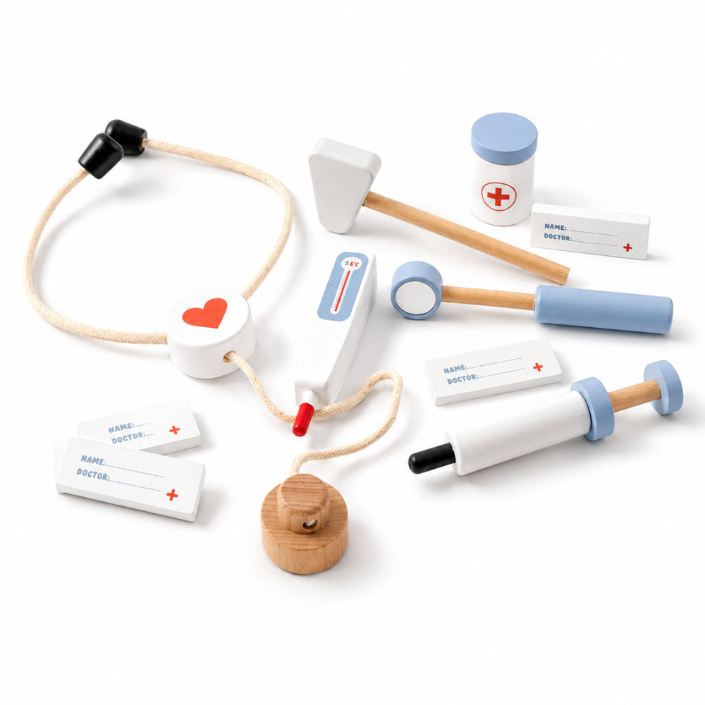 Made To Treasure Kids Wooden Role Play - Junior DOCTOR SET