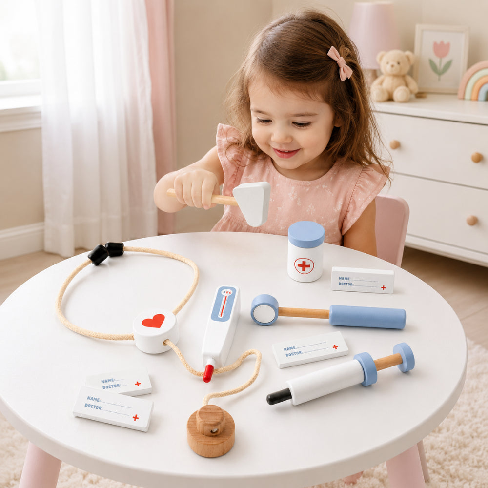Made To Treasure Kids Wooden Role Play - Junior DOCTOR SET