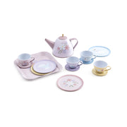 Made To Treasure Kids Tin-Plated Steel Role Play - TEA SET