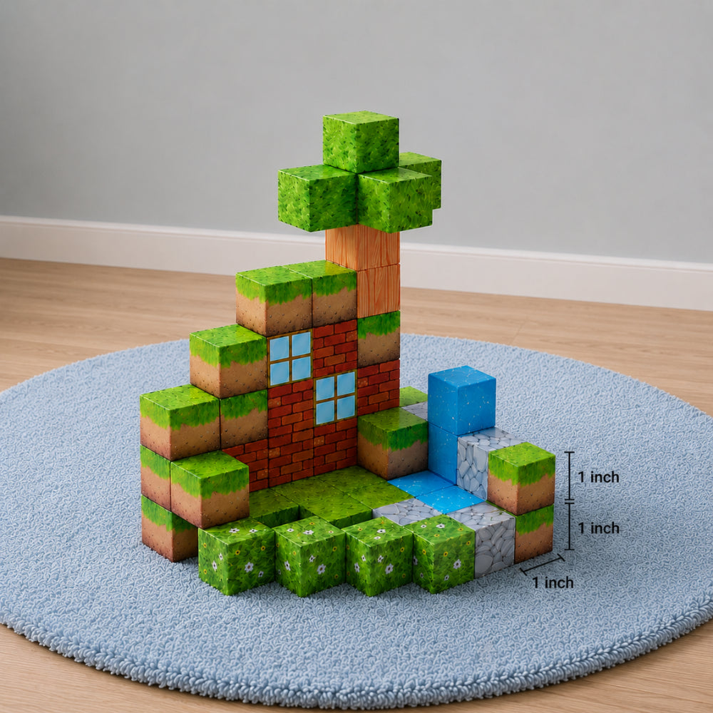 Made To Treasure Click Bricks - 48 Piece FOREST