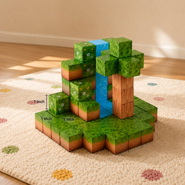 Made To Treasure Click Bricks - 64 Piece WATERFALL