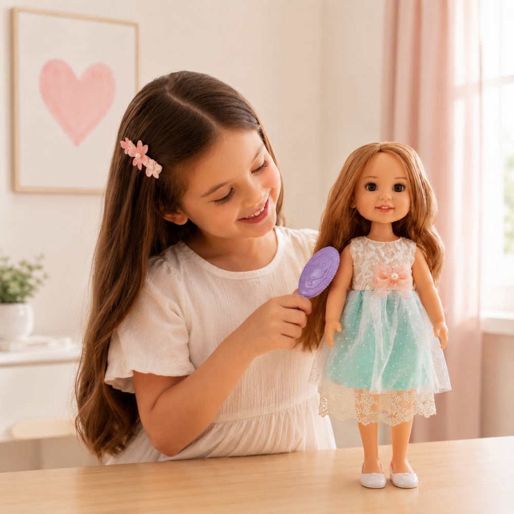Made To Treasure Kids 38cm Doll - OLIVE