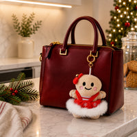 Christmas Plush Clip On - GINGERBREAD