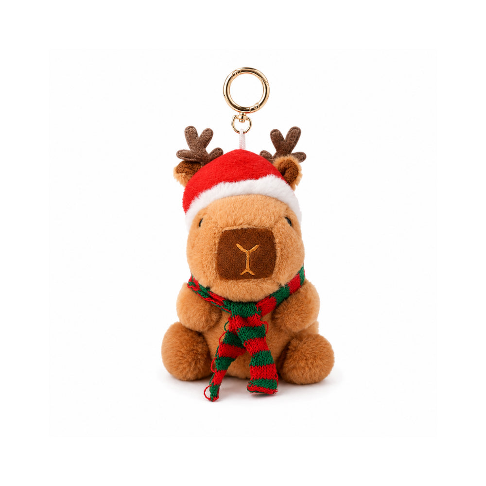 Christmas Plush Clip On - CAPIBARA