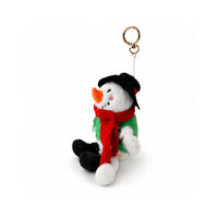 Christmas Plush Clip On - SNOWMAN