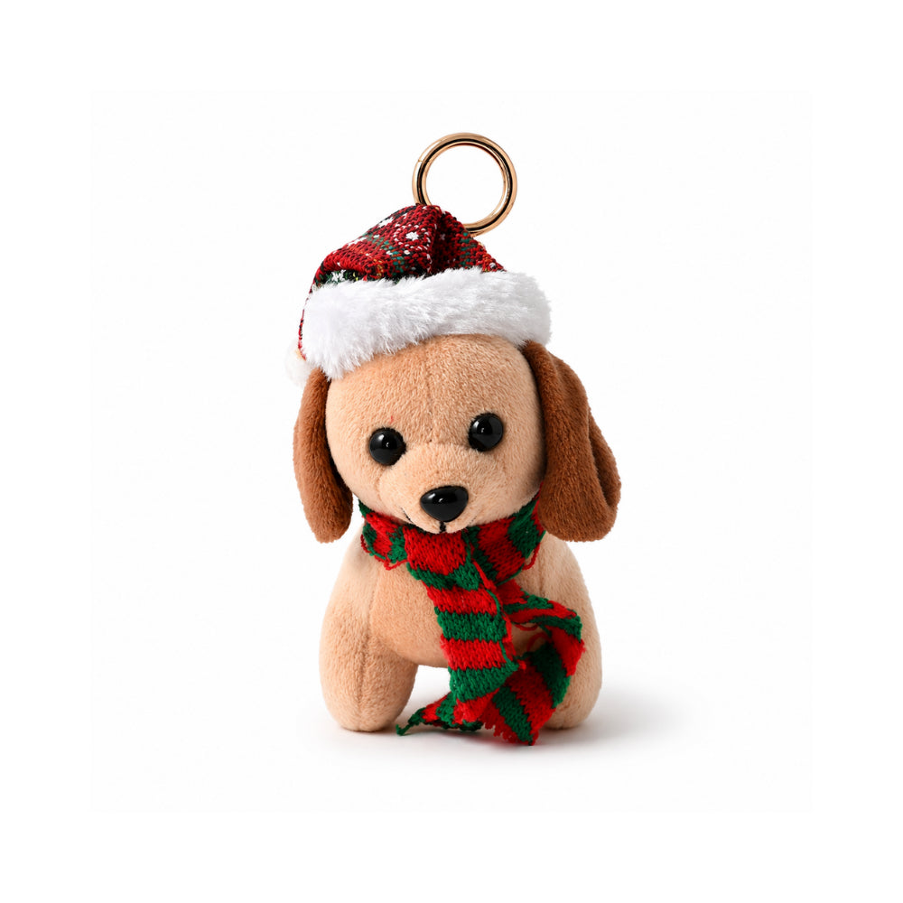 Christmas Plush Clip On - SAUSAGE DOG