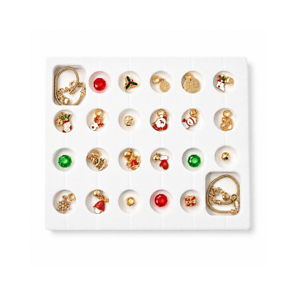 Christmas Advent Calendar - CHARM BRACELET GOLD