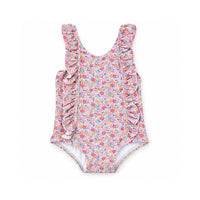 Salty Toes Series Baby Floral Frill Swimsuit - DITSY FLORAL