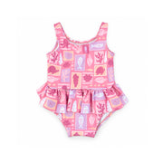 Salty Toes Series Baby Frill Skirt Swimsuit - SUMMER HOLIDAY