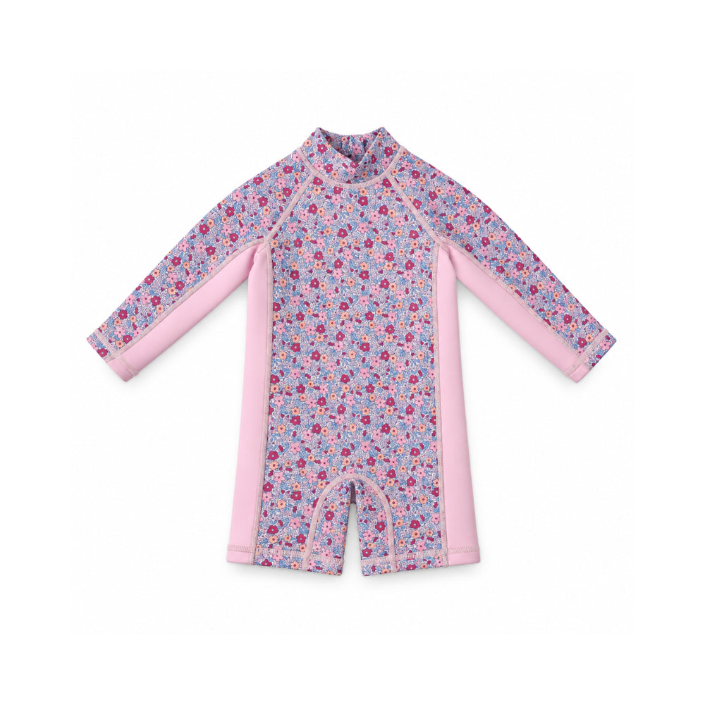 Salty Toes Series Baby Long Sleeve Wetsuit - DITSY FLORAL