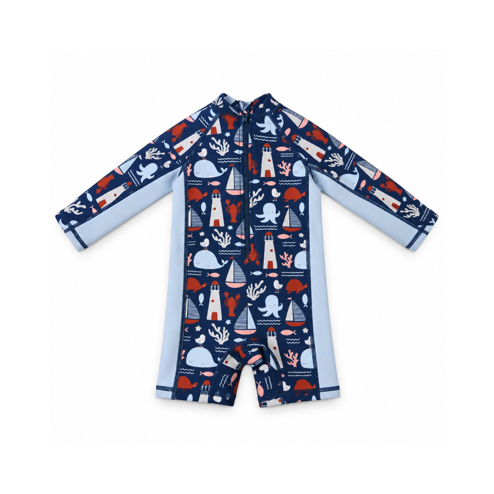 Salty Toes Series Baby Long Sleeve Wetsuit - HARBOUR CLUB