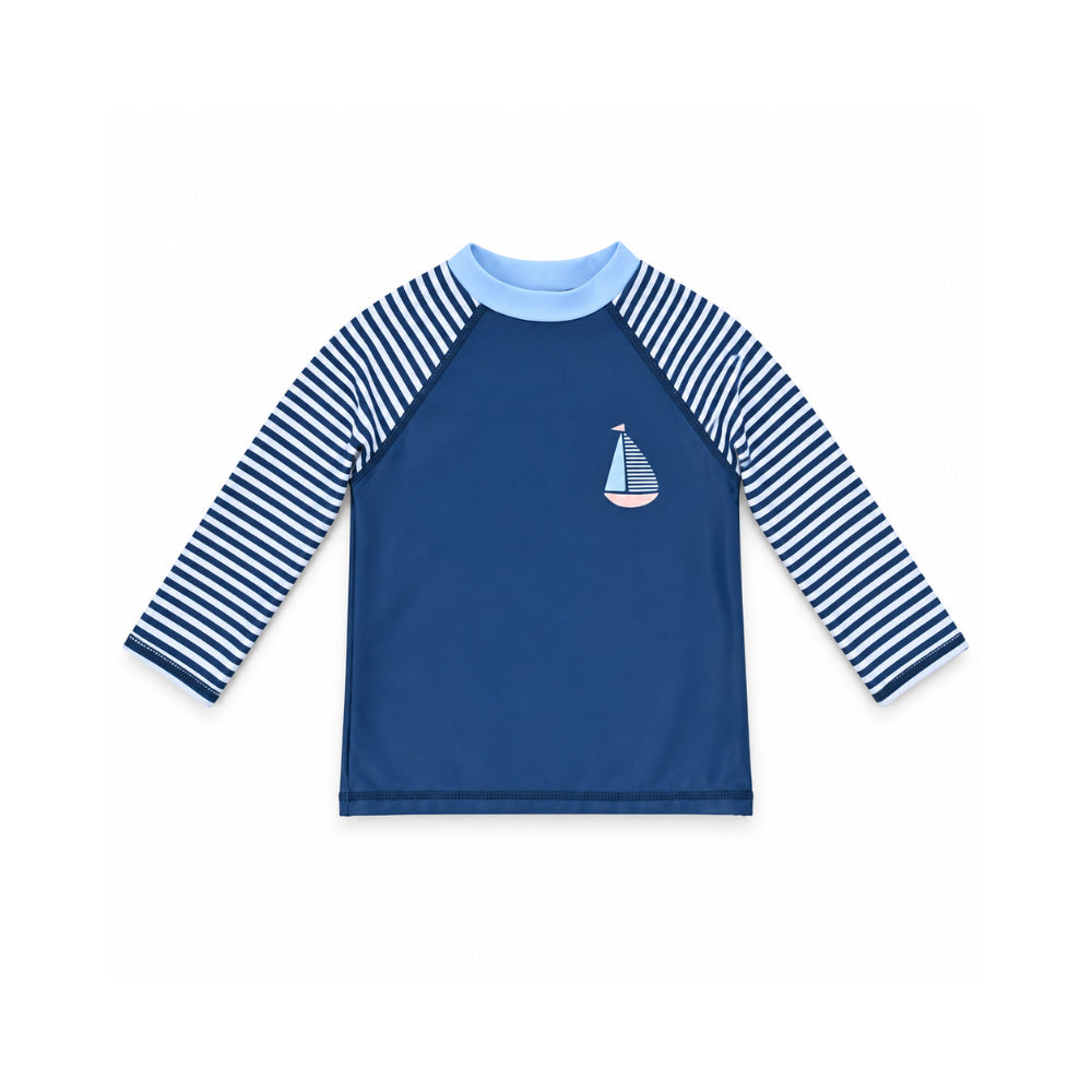Salty Toes Series Baby Rash Vest 2 Piece Set - AHOY SAILOR