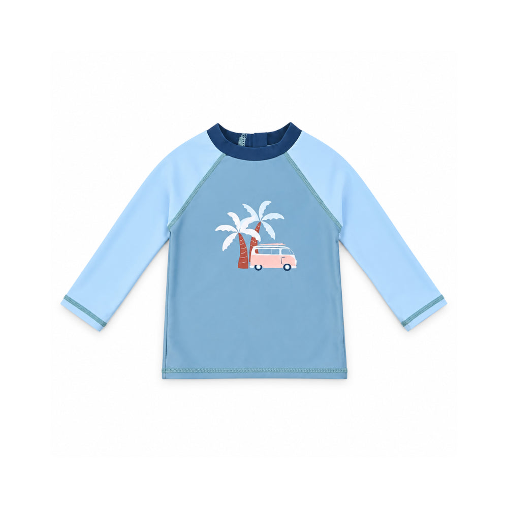 Salty Toes Series Baby Rash Vest 2 Piece Set - COMBI CREW