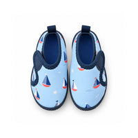 Salty Toes Series Baby Covered Beach Shoes - SAIL BOATS