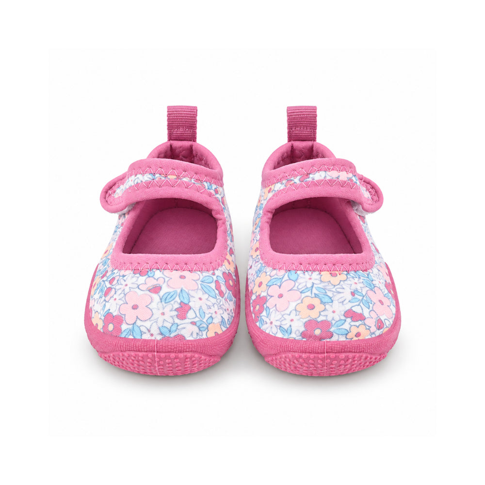 Salty Toes Series Baby Strap Beach Shoes - DITSY FLORAL