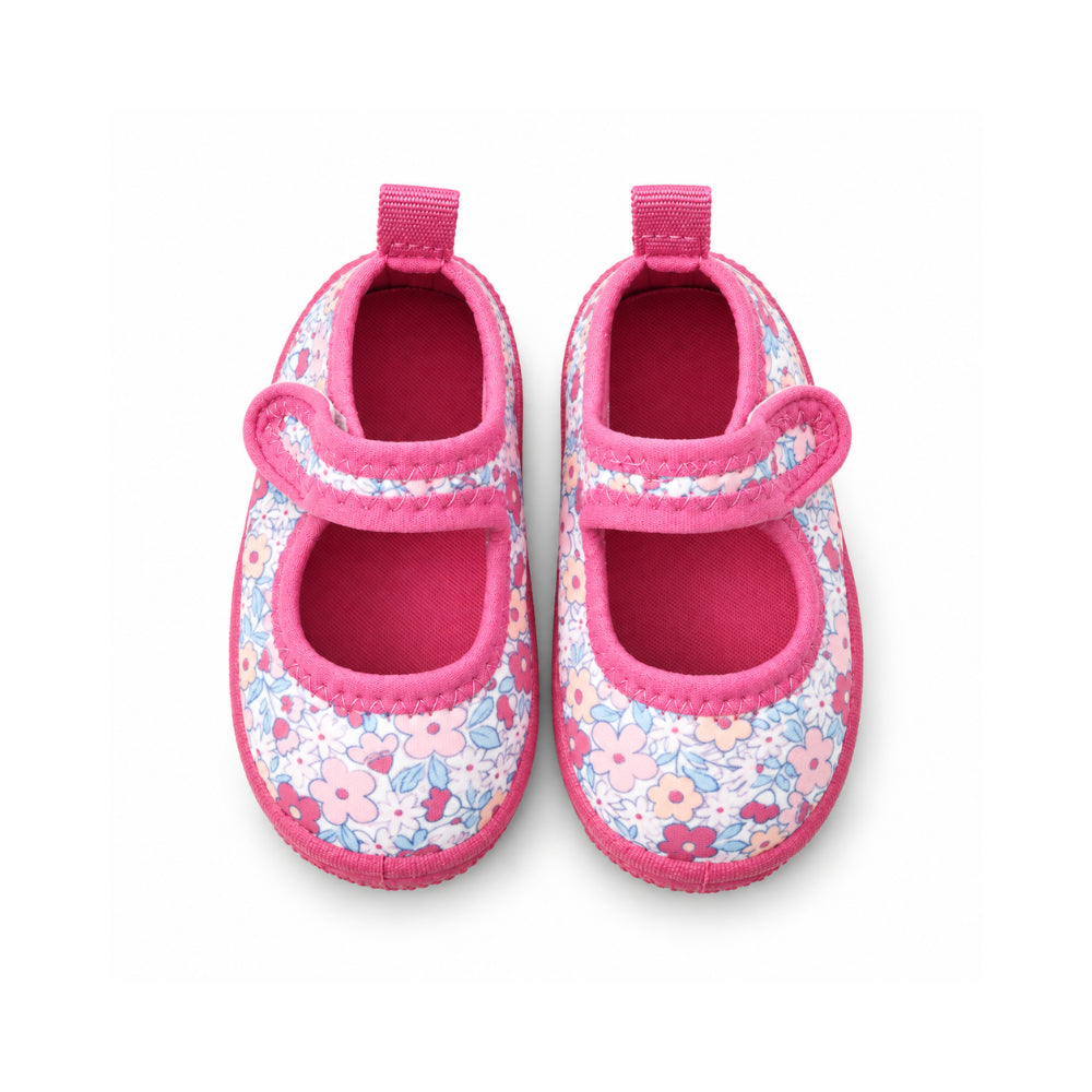 Salty Toes Series Baby Strap Beach Shoes - DITSY FLORAL