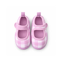 Salty Toes Series Baby Strap Beach Shoes - LILAC GINGHAM