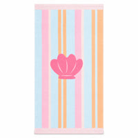 Salty Toes Series Baby Beach Towel 60cm x 120cm - SUMMER STRIPE