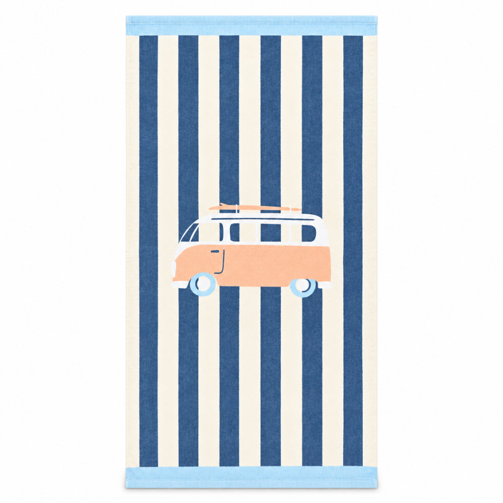 Salty Toes Series Baby Beach Towel 60cm x 120cm - COMBI