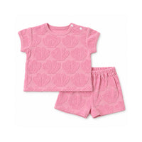 Salty Toes Series Baby Terry Towelling Co Ords - SHELLS
