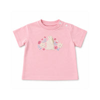 Salty Toes Series Baby Applique T-Shirt - BUNNY