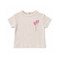 Salty Toes Series Baby Waffle Co-Ord - HEART BALLOONS