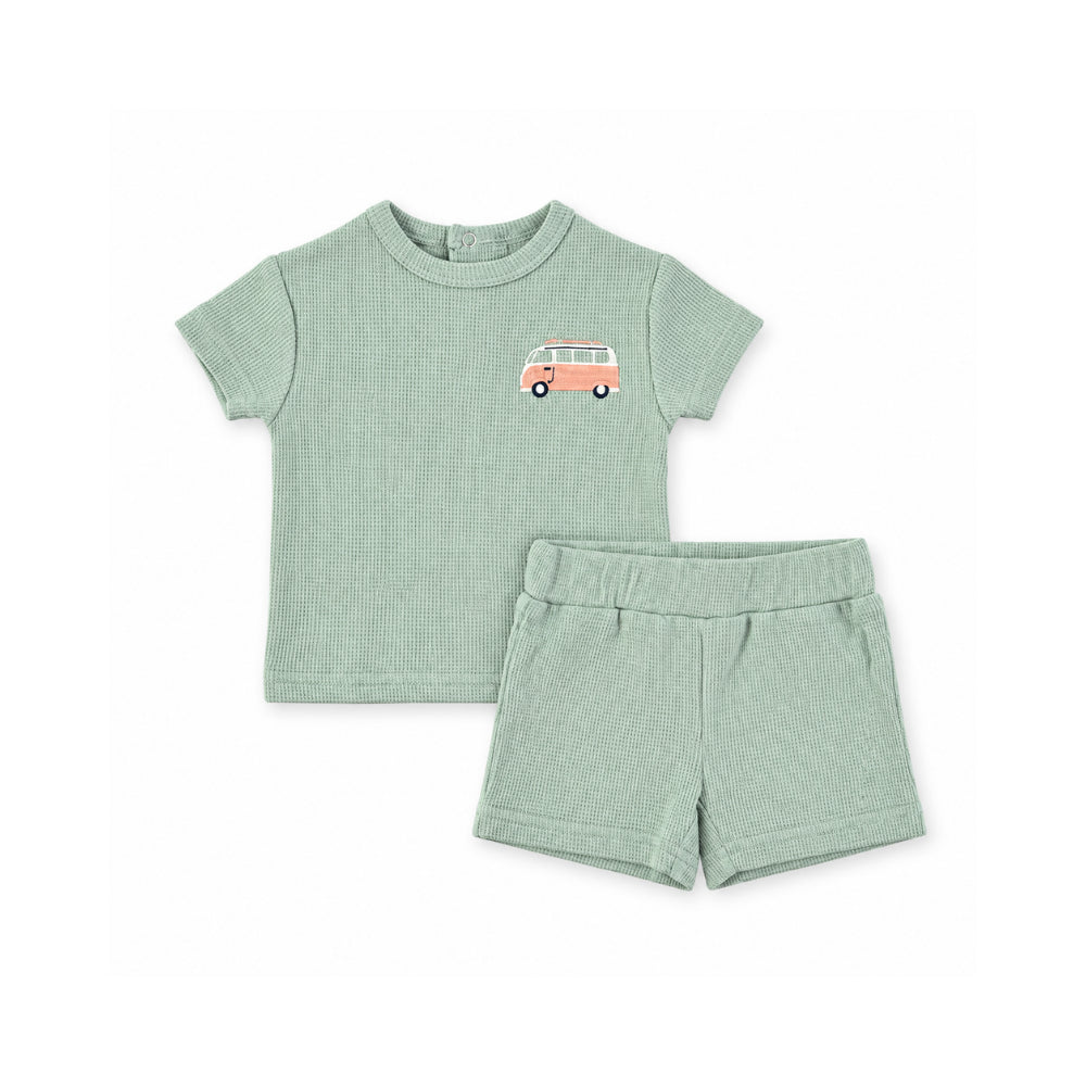 Salty Toes Series Baby Waffle Co-Ord - COMBI
