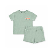 Salty Toes Series Baby Waffle Co-Ord - COMBI