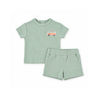 Salty Toes Series Baby Waffle Co-Ord - COMBI