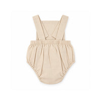 Salty Toes Series Baby Woven Pinafore - OATMEAL