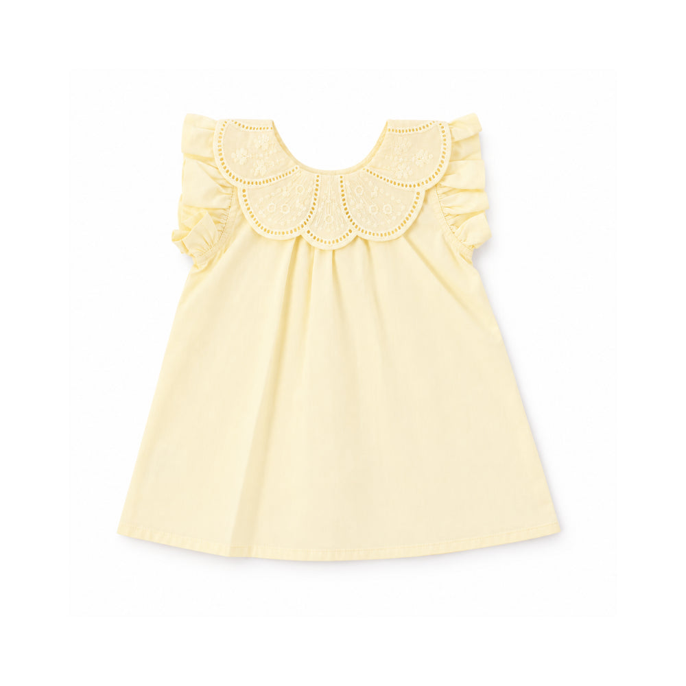 Salty Toes Series Baby Broderie Two Piece Set - CREAM