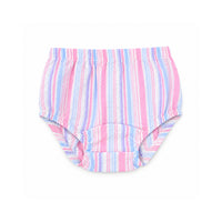 Salty Toes Series Baby Seersucker Dress with Bloomers - STRIPE