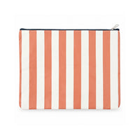 Salty Toes Series Baby Beach Wet Bag - RUST STRIPE