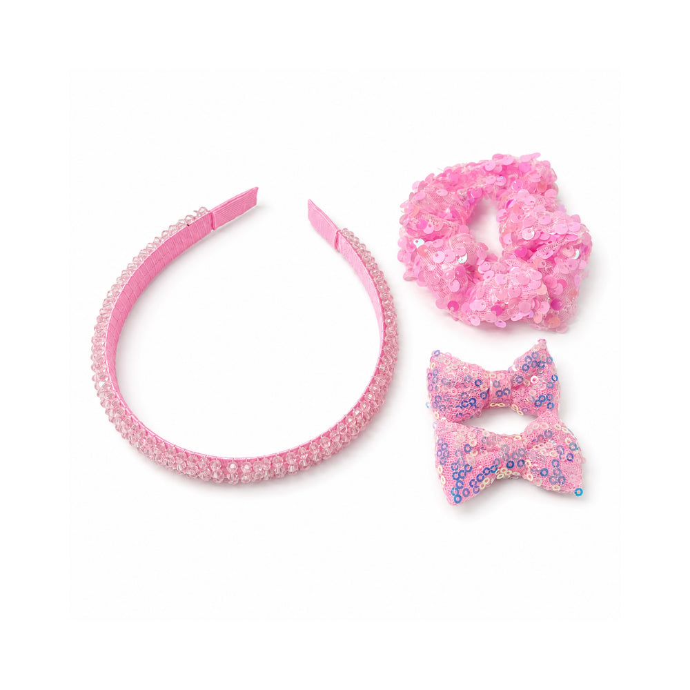 Made To Treasure Kids Hair Accessories Set - PINK GLITZ