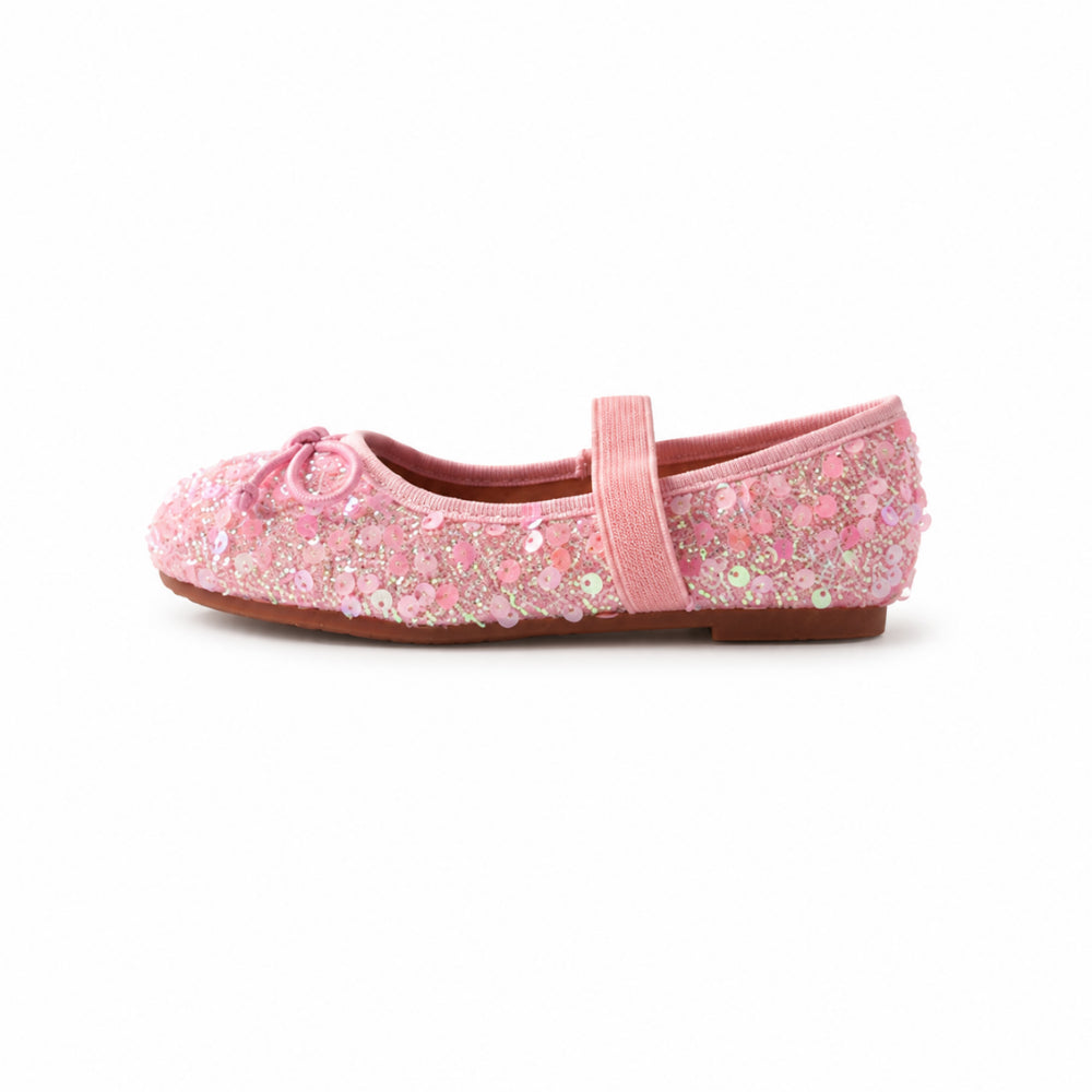Made To Treasure Kids Ballet Flat - PINK GLITZ