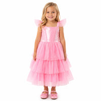 Made To Treasure Kids Party Dress - PINK GLITZ