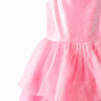 Made To Treasure Kids Party Dress - PINK GLITZ