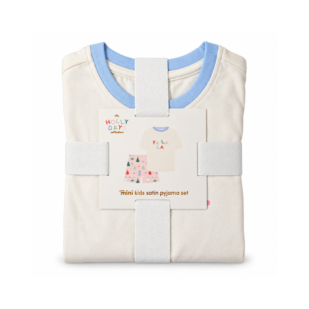 Holly Days Christmas Collection Kids Pyjama Set - JOLLY TREES