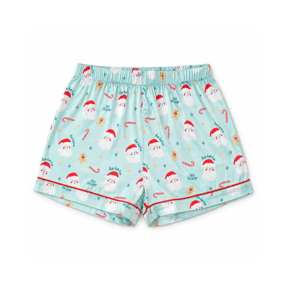 Holly Days Christmas Collection Kids Satin Pyjama Set - HO HO HO