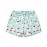 Holly Days Christmas Collection Kids Satin Pyjama Set - HO HO HO