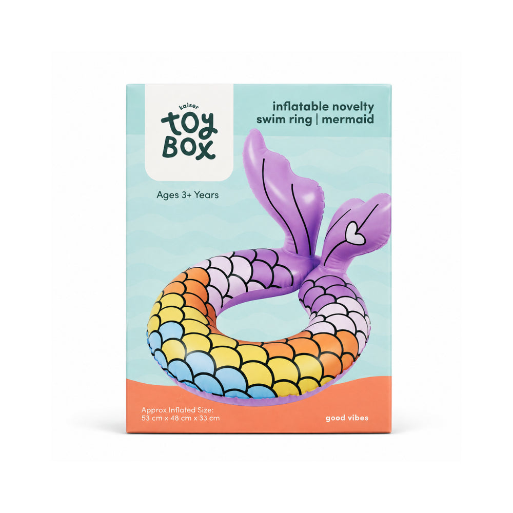Good Vibes Kids Novelty Swim Ring - MERMAID